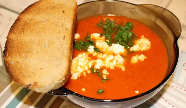 Creamy Red Pepper Soup