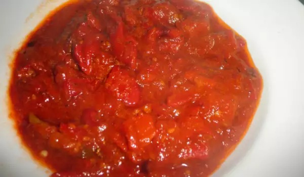 Spicy Peppers with Tomato Sauce