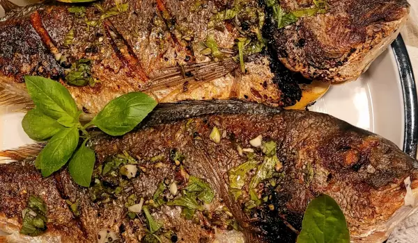 Greek-Style Sea Bream with Lemon Sauce