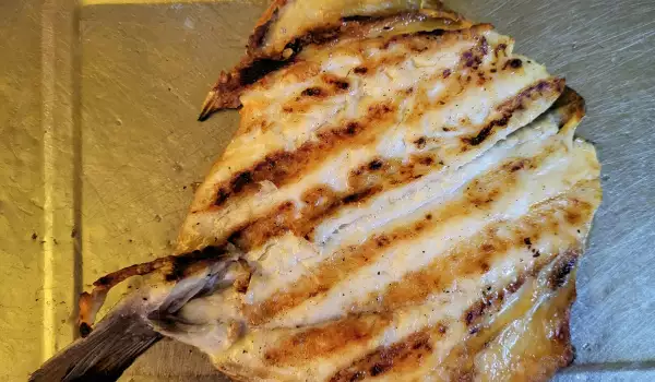 Cleaned and Grilled Sea Bream