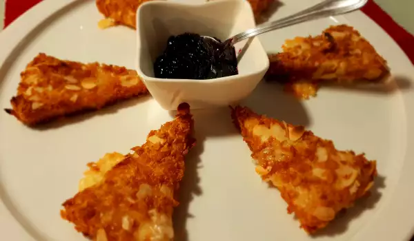 Oven-Baked Cheese with Cornflakes