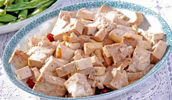 diced tofu