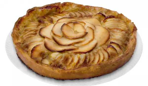 Pie with Pears and Vanilla