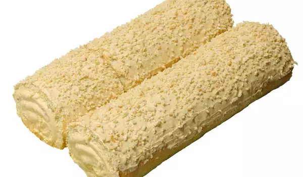 Biscuit Roll with Turkish Delight