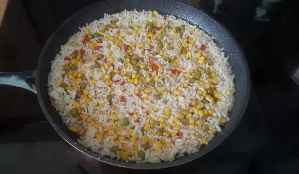 Dietary Rice with Olive Oil and Vegetables