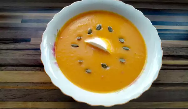 Dietary Pumpkin Cream Soup
