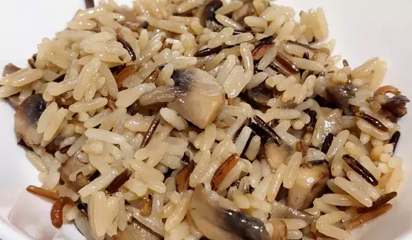 Wild Rice with Field Mushrooms
