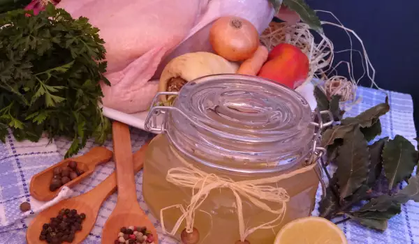 The Real Homemade Chicken Broth