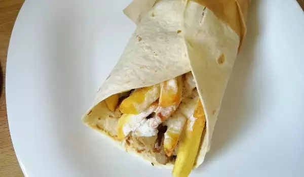 Doner with Pork in White Wine Marinade
