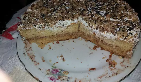 Homemade Cake from Mom`s Cookbook