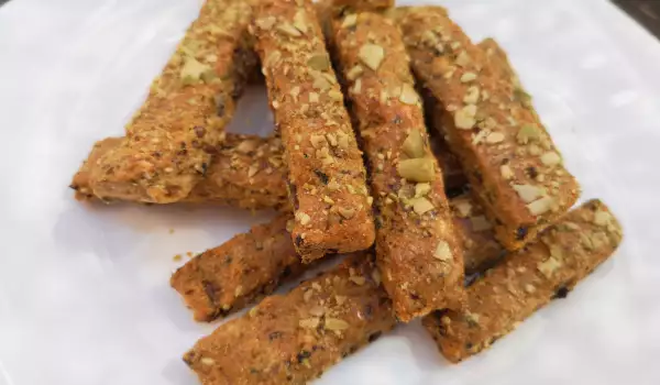 Einkorn and Seed Crackers