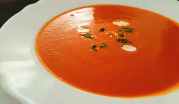 Tomato Soup with Cream