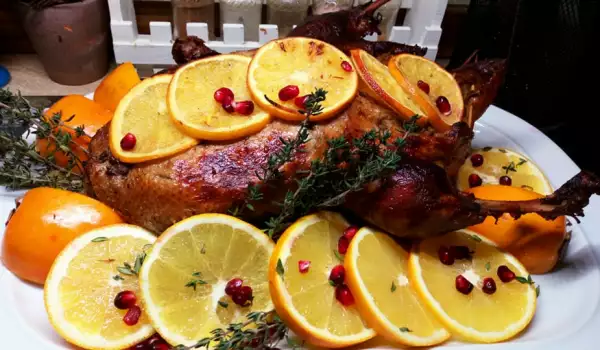 Tuscan-Style Roasted Duck