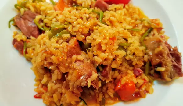 Tasty Rice with Duck Meat