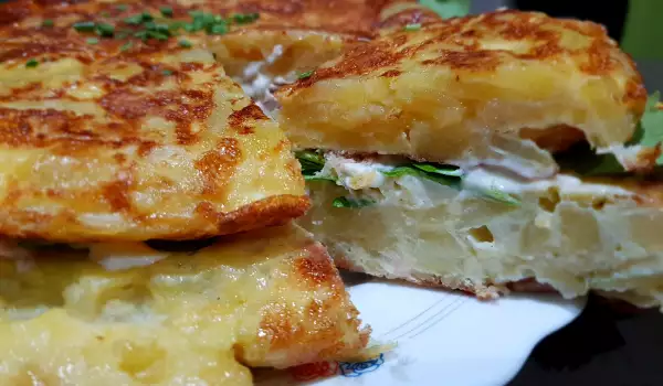 Double Tortilla Española with Stuffing