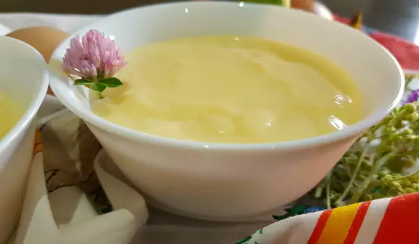 Egg Custard with Starch and Vanilla