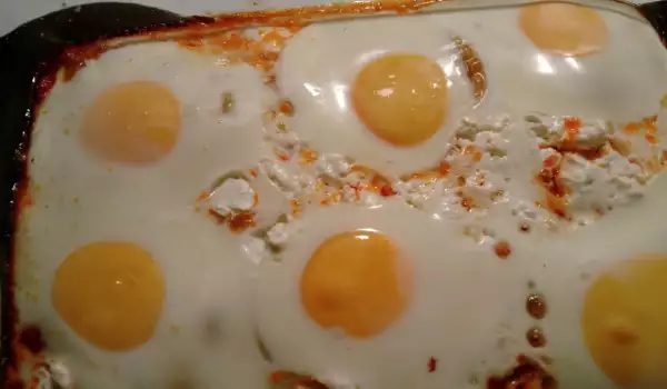 Lazy Eggs in the Oven