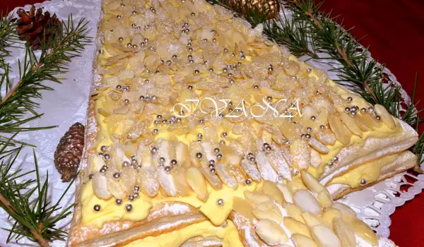Mille Feuille Christmas Tree