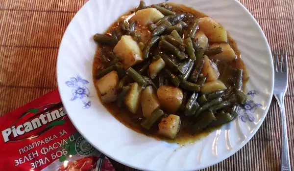 Green Bean Stew with Potatoes
