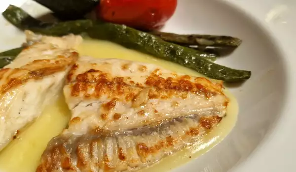 Turbot Fillet with White Truffle Sauce