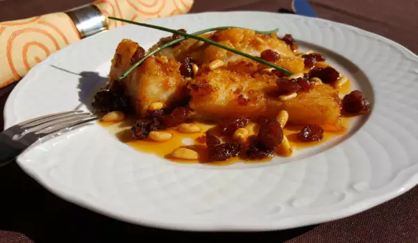 Cod Fillet in Honey Sauce