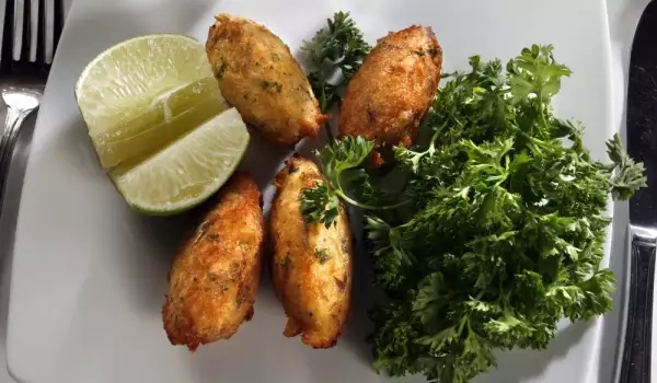 Fish Croquettes with Rice and Potatoes