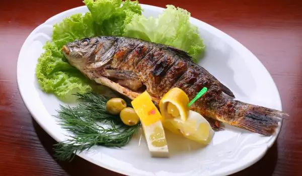 Baked Fish with Soya Sauce