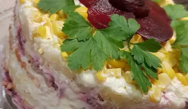 Rich French Layered Salad