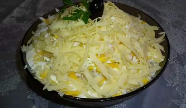 French Salad with Mayonnaise