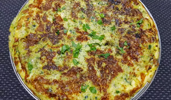 Zucchini and Spinach Frittata