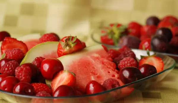 Summer Dessert with Watermelon