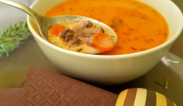 Mushroom soup with Thickener