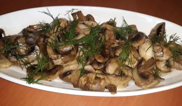 Sautéed Mushrooms with Dill