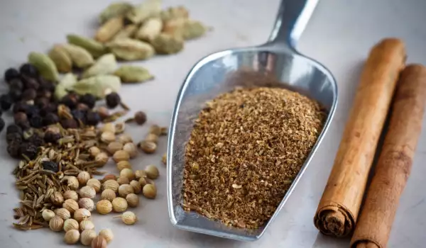 Chai masala spices