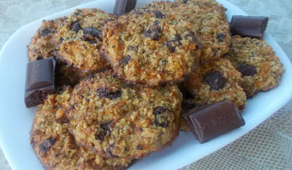 Gluten-Free Cookies with Pumpkin and Chocolate