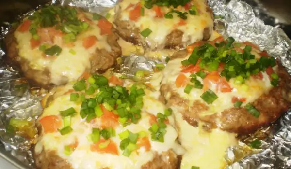 Minced Meat Nests with Delicious Stuffing