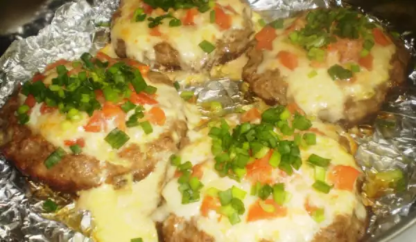 Minced Meat Nests with Delicious Stuffing