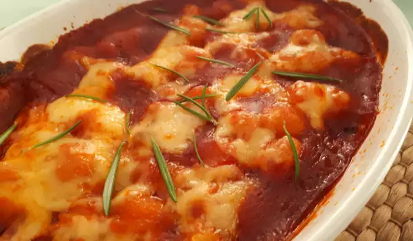 Oven-Baked Gnocchi with Tomato Sauce and Rosemary