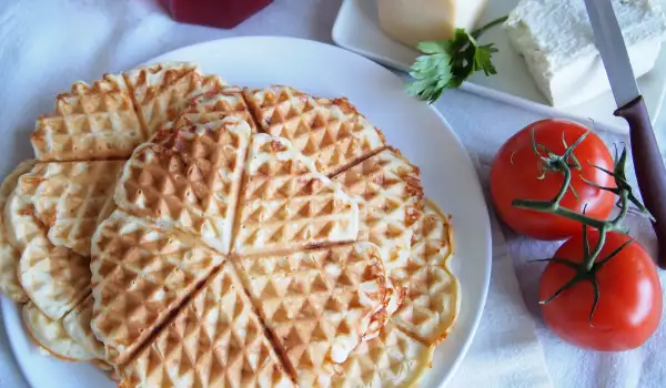 Waffles with Cheese