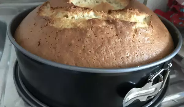 Homemade Pie with Milk
