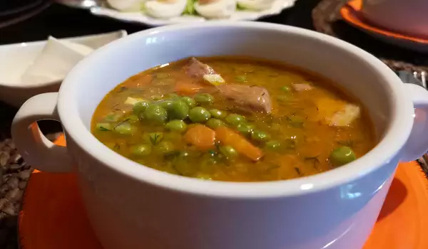 Delicious Peas with Pork