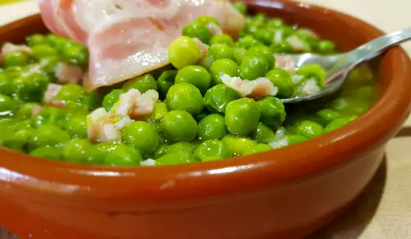 Peas with Bacon