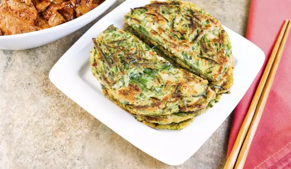 American Pancakes with Zucchini
