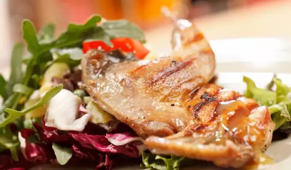 grilled quail