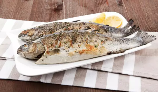 Aromatic Trout in the Oven