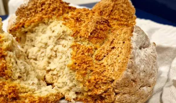 Irish Soda Bread with Sesame Seeds