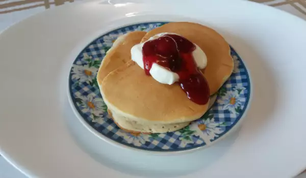 Airy Japanese Pancakes with Egg Whites