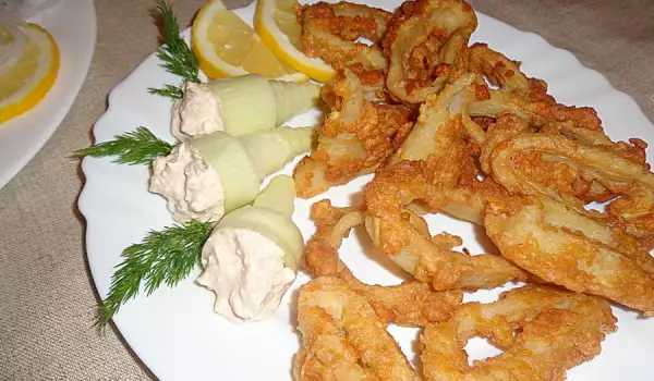 Fried Squid with Cornflakes