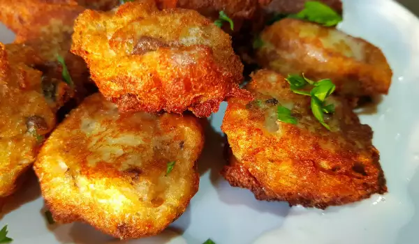 Croquettes with Potatoes and Field Mushrooms