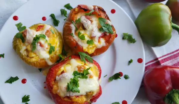 Stuffed Roasted Bell Peppers